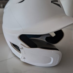 7 1/8 Easton Z5 2.0 Batting Helmet with Jaw Guard Face Shield(Used)