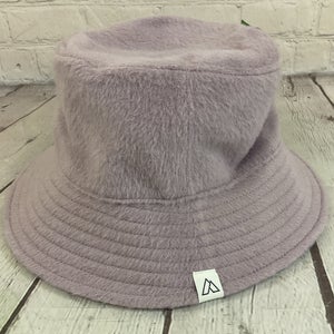 Alpine Design 104141 Women's Pleated Brushed Bucket Hat Light Purple OSFM