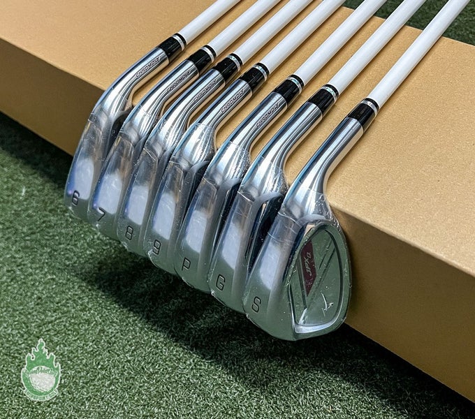 New Right Handed Mizuno JPX Q  Irons 6-PW/GW/SW Mfusion Ladies Graphite Set