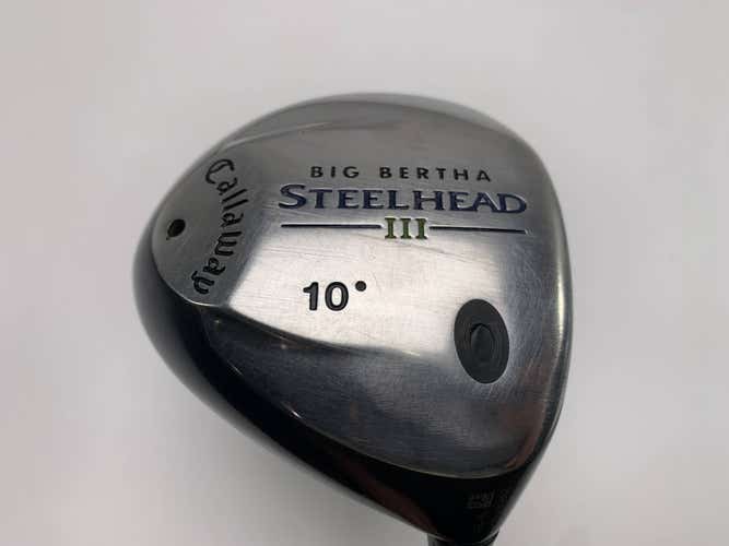 Callaway Steelhead III Driver 10* System III Regular Graphite Mens RH-Rattle