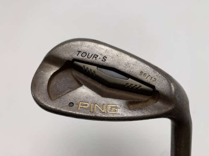 Ping Tour-S Rustique Sand Wedge SW 56* 12 Bounce Black Dot KBS Tour Mens RH