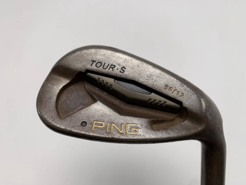 Ping Tour-S Rustique Sand Wedge SW 56* 12 Bounce Black Dot KBS Tour Mens RH