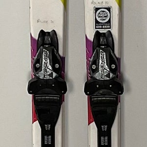 Used Kid's Fischer 140cm KOA Skis With Fischer FJ7indings (SY2261)