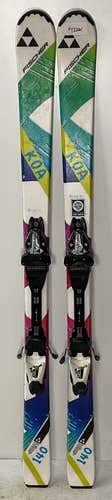 Used Kid's Fischer 140cm KOA Skis With Fischer FJ7indings (SY2261)