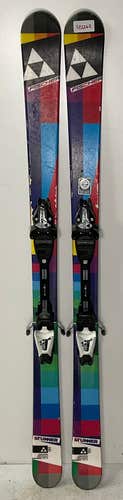 Used Kid's Fischer 151cm Stunner Skis With Fischer FJ7 Bindings (SY2262)