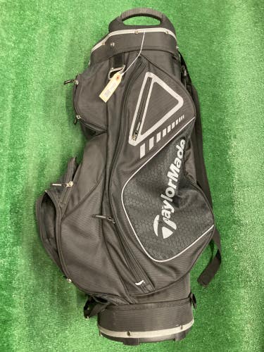 Black Men's TaylorMade Cart Bag (Used)