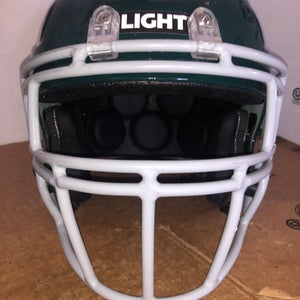 USED LIGHT LS2 CY YOUTH FOOTBALL HELMET - XL - DARK GREEN