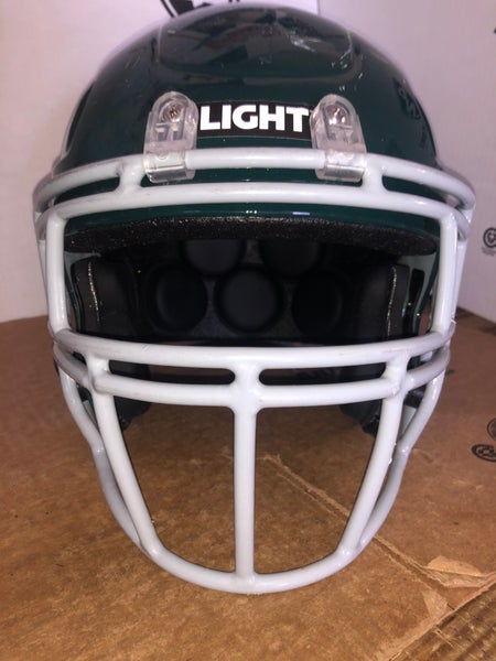 USED LIGHT LS2 CY YOUTH FOOTBALL HELMET - XL - DARK GREEN