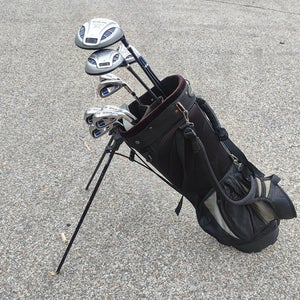 Wilson 1200G 13 Piece Regular Flex Complete Golf Set Stand Bag