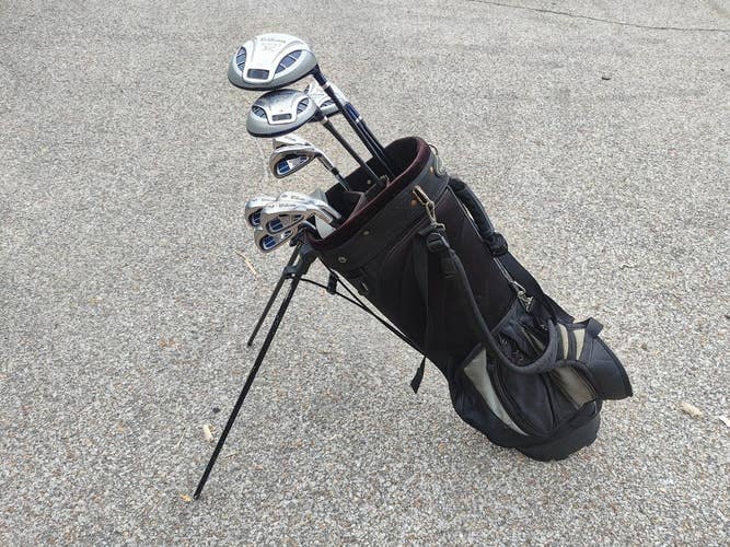 Wilson 1200G 13 Piece Regular Flex Complete Golf Set Stand Bag