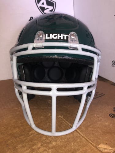 USED LIGHT LS2 CY YOUTH FOOTBALL HELMET - XL - DARK GREEN