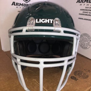 USED LIGHT LS2 CY YOUTH FOOTBALL HELMET - XL - DARK GREEN