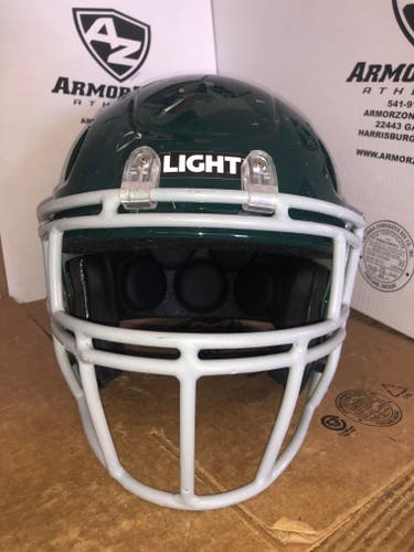 USED LIGHT LS2 CY YOUTH FOOTBALL HELMET - XL - DARK GREEN