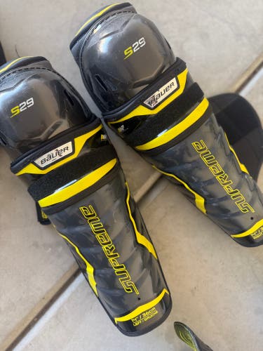 Senior Bauer 14" Shin Pads (Used)