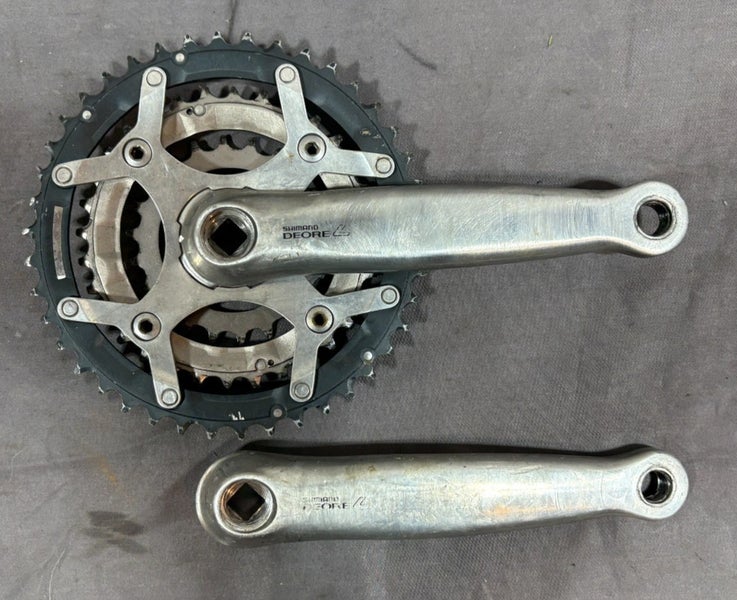 Vintage 1998 Shimano Deore LX FC-M569 175mm 44/32/22 Mountain Bike Crankset