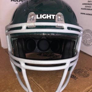USED LIGHT LS2 CY YOUTH FOOTBALL HELMET - LARGE - DARK GREEN