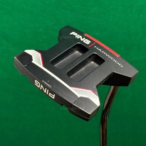 Ping 2021 HARWOOD Black Dot 35" Double-Bend Mallet Putter Golf Club w/ HC