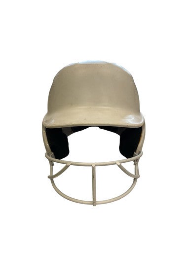 Used Easton Batting Helmet w/Mask White SM 11859-S000023445