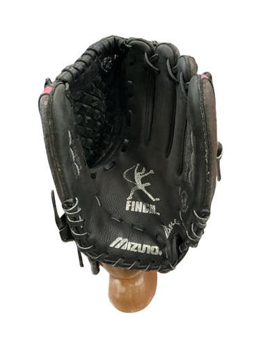 Used Mizuno FINCH RH Throw Fastpitch Gloves Black 11 1/2" 11859-S000023431