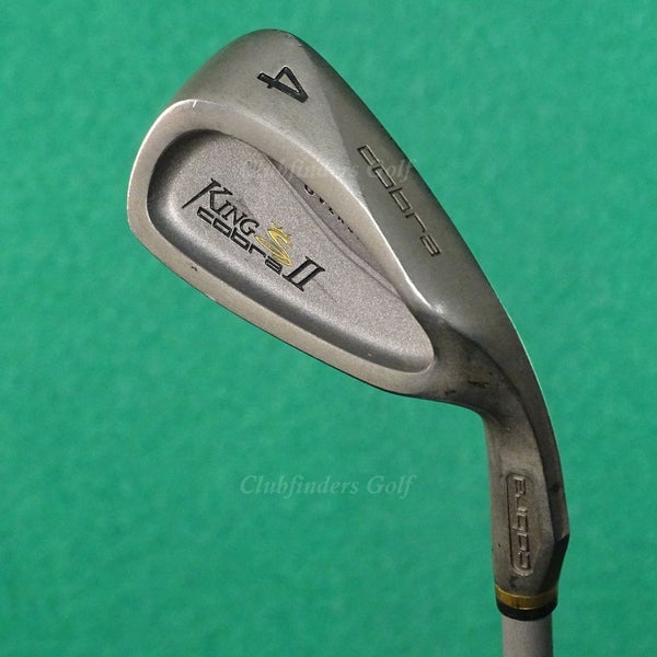 King Cobra II Oversize '97 Single 4 Iron Factory IQ System Graphite Stiff