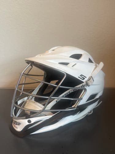 Adult White Cascade S Helmet (Used)