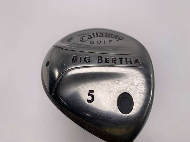 Callaway Big Bertha 2004 5 Fairway Wood 18* Gems 55 Regular Graphite Mens RH