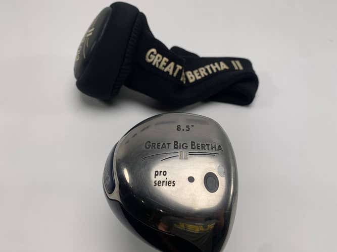 Callaway Great Big Bertha II Pro Series Driver 8.5* GBB System 60 Mens RH HC