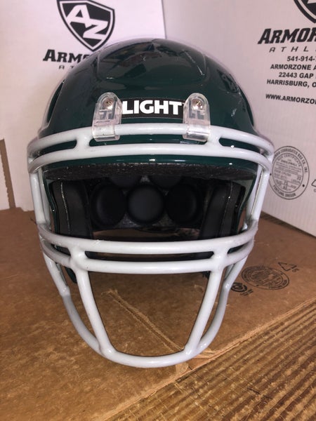 USED LIGHT LS2 CY YOUTH FOOTBALL HELMET - MEDIUM  - DARK GREEN