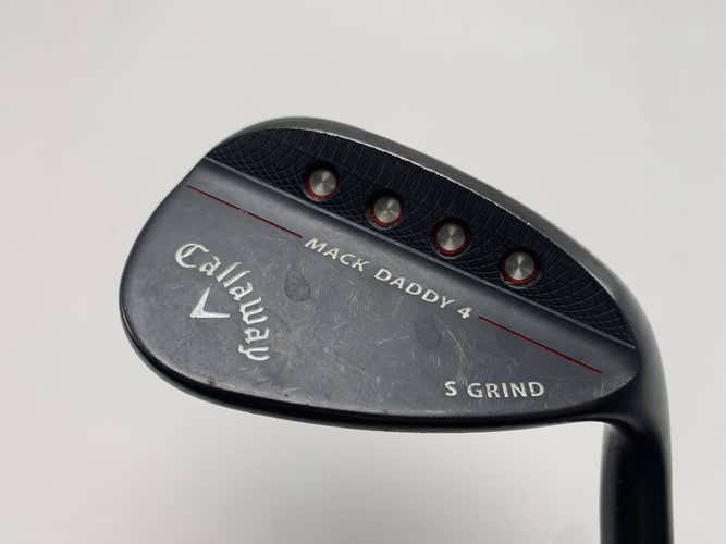 Callaway Mack Daddy 4 Black Gap Wedge GW 50* 10 Bounce True Temper DG RH