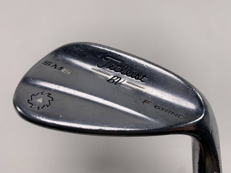 Titleist Vokey SM6 Tour Chrome Gap Wedge 52* 8 F-Grind True Temper XP 90 Mens RH