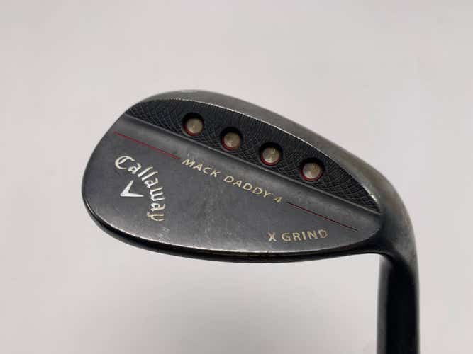 Callaway Mack Daddy 4 Black Lob Wedge LW 60* 12 X-Grind True Temper DG Mens RH