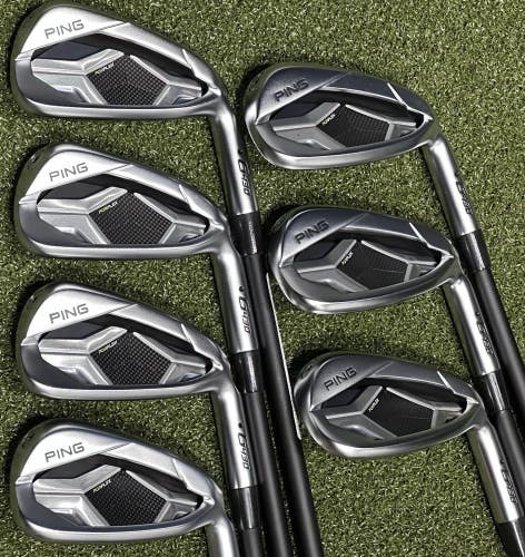 PING G430 Iron Set Black Dot 5-PW + 45* GW Graphite Alta CB Regular Flex MINT!
