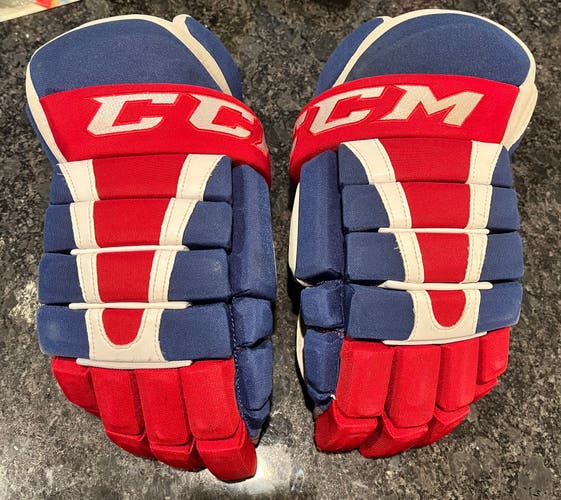 CCM HG96 XP Gloves 14" Pro Stock (Used)