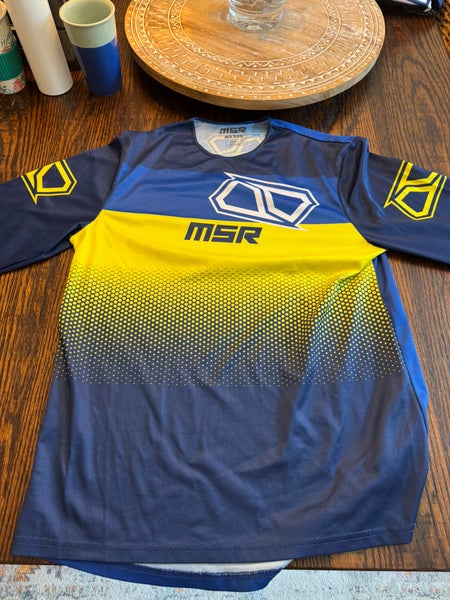 MSR Axxis Range Motocross Blue/Yellow set