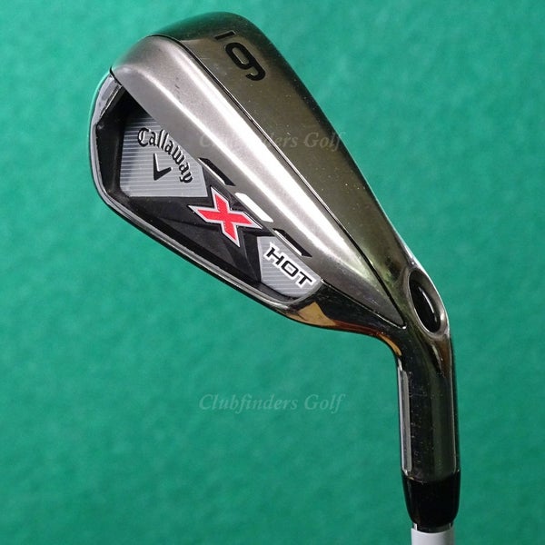 Callaway X-Hot Single 6 Iron Factory Speed Step 85 Steel Regular