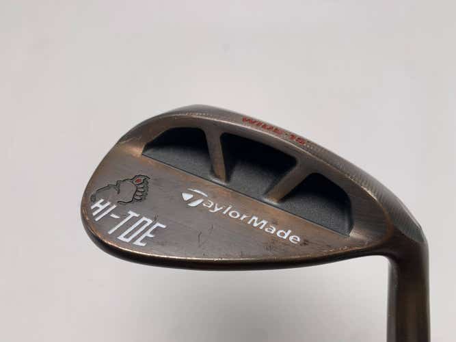 TaylorMade HI-TOE RAW Big Foot Lob Wedge LW 60* KBS Hi-Rev 2.0 Wedge Mens RH