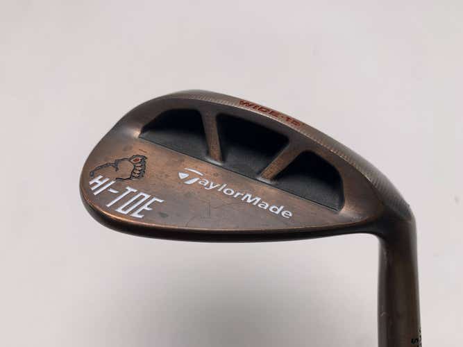 TaylorMade HI-TOE RAW Big Foot Lob Wedge LW 60* 15 KBS Hi-Rev 2.0 Wedge Mens RH
