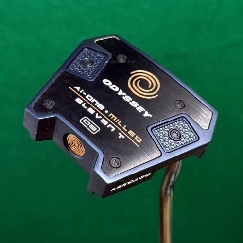 Odyssey 2024 Ai-ONE Milled ELEVEN T DB 34" Mallet Putter Stroke Lab 90 W/ HC