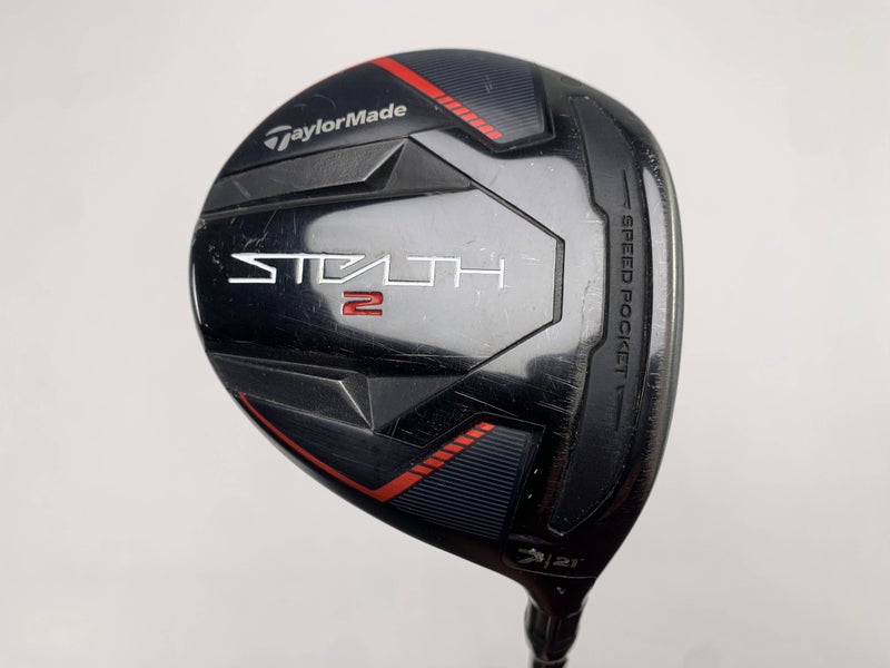 TaylorMade Stealth 2 7 Fairway Wood 21* Kai'li Blue 70g Extra Stiff RH