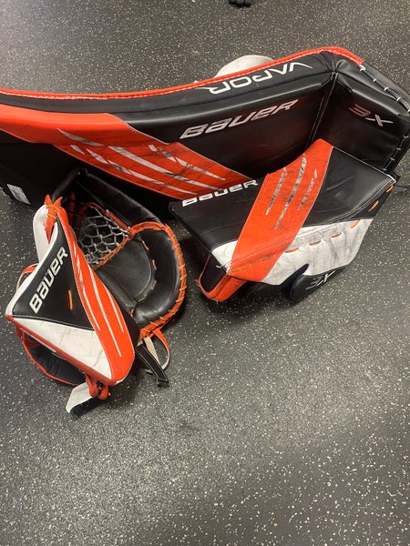 35"  Bauer 3X Regular Goalie Full Set (Used)