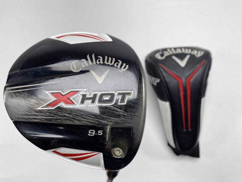 Callaway X Hot 2013 Driver 9.5* Project X PXv Stiff Graphite Mens RH HC Dents