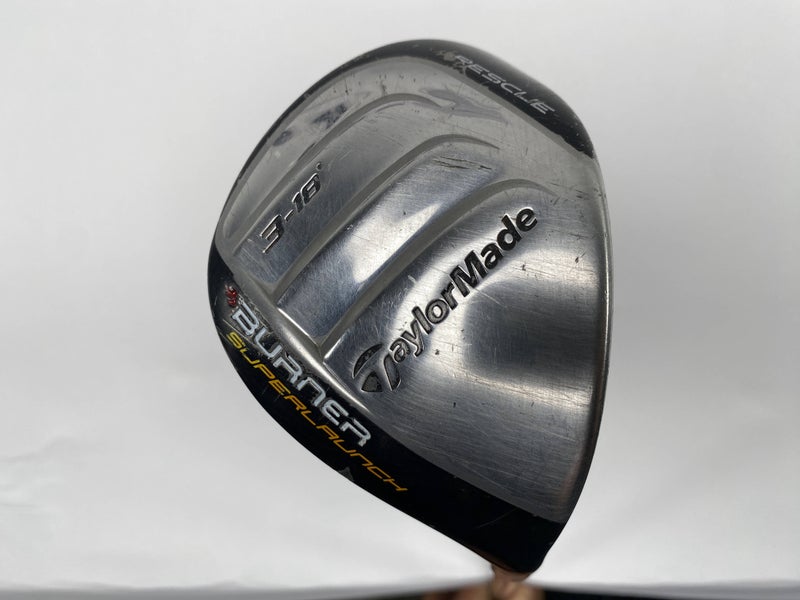 TaylorMade Burner Superlaunch 3 Hybrid 18* REAX 60g Regular Graphite Mens RH