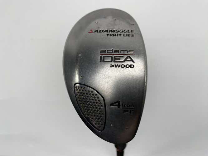 Adams Idea i-Wood 4 Hybrid 21* Regular Steel Mens RH