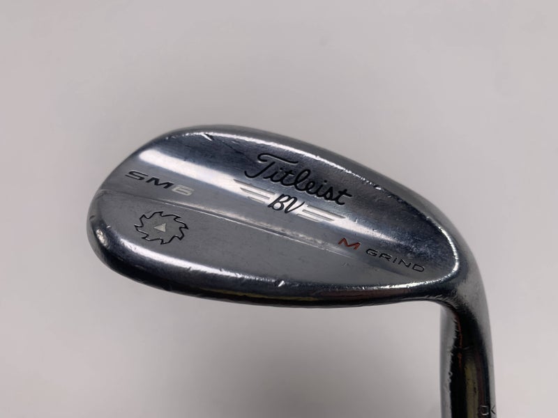 Titleist Vokey SM6 Tour Chrome Wedge 60* 8 M-Grind TT XP 90 S300 Mens RH