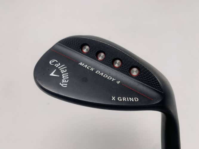 Callaway Mack Daddy 4 Black Lob Wedge LW 58* 12 Bounce TT DG S400 Stiff Mens RH