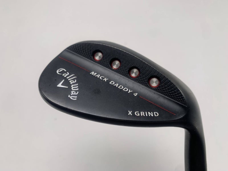Callaway Mack Daddy 4 Black Lob Wedge LW 58* 12 Bounce TT DG S400 Stiff Mens RH