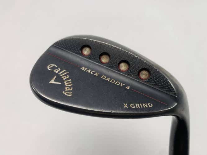 Callaway Mack Daddy 4 Black Lob Wedge LW 60* 12 X-Grind True Temper DG Mens RH