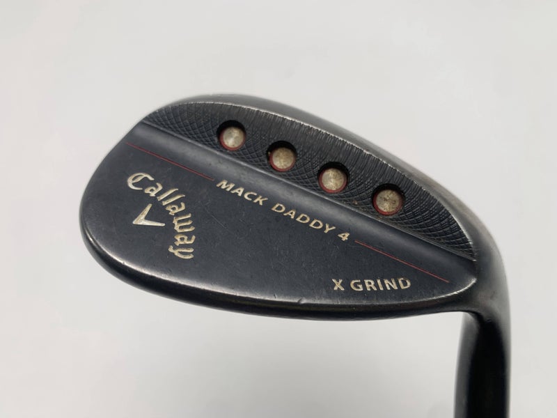 Callaway Mack Daddy 4 Black Lob Wedge LW 60* 12 X-Grind True Temper DG Mens RH