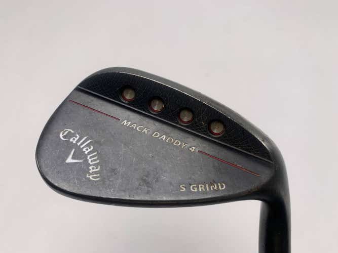 Callaway Mack Daddy 4 Black Gap Wedge GW 46* 10 S-Grind True Temper DG S200 RH