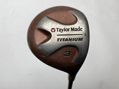 Taylormade Ti Bubble 3 Fairway Wood 15* Bubble S-90 Plus Stiff Graphite Mens RH